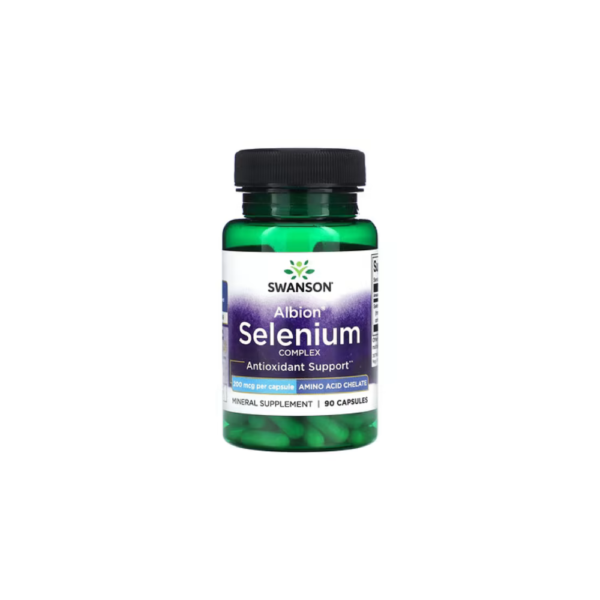 Selenio 200 mcg 90 cápsulas Swanson