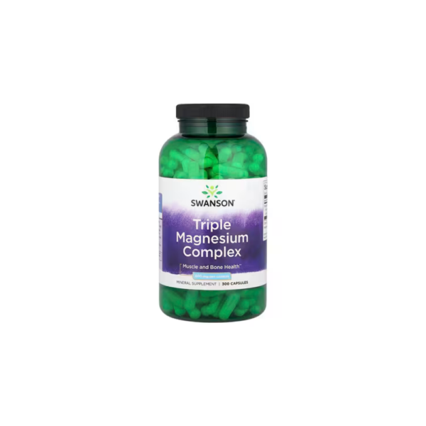 Triple Magnesio Complex 400 mg 300 Cápsulas Swanson