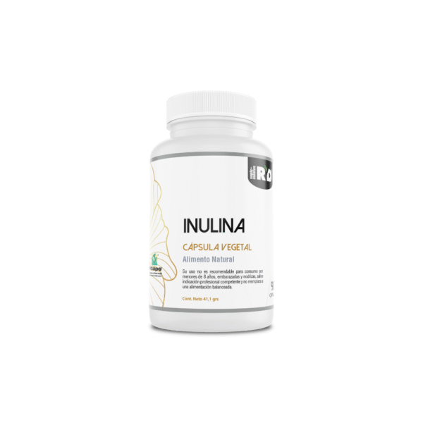 Inulina Prebiótico Natural 90 cápsulas Vegetales RYD