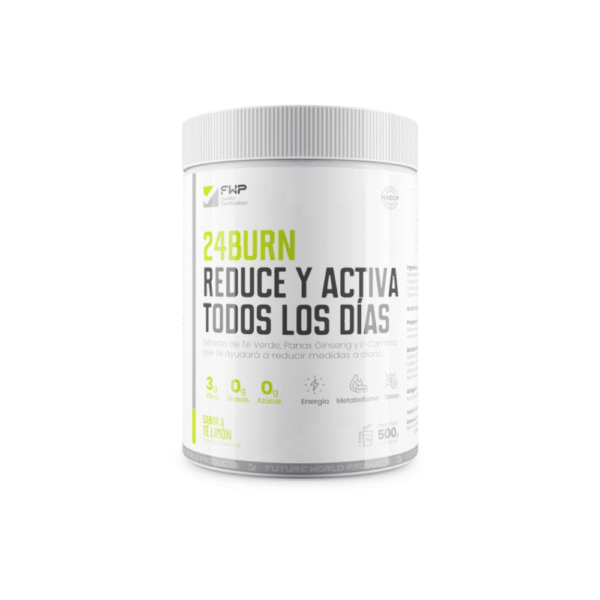 24BURN -Reduce y Activa todos los días- Sabor Limón 500g FWP