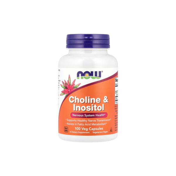 Colina e inositol 100 cápsulas vegetales NOW Foods