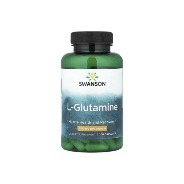 L Glutamina 500mg 100 capsulas Swanson