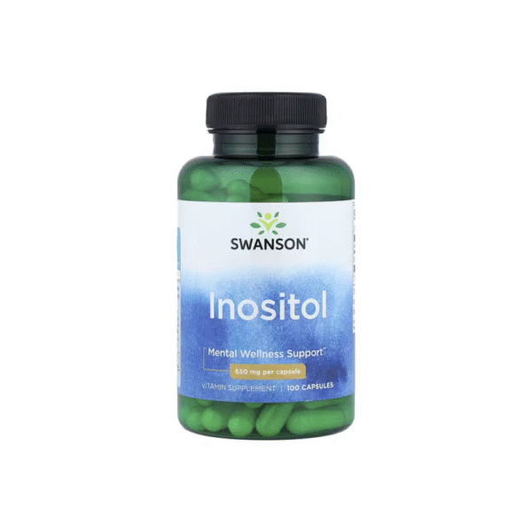 Inositol 100 capsulas 650 mg Swanson