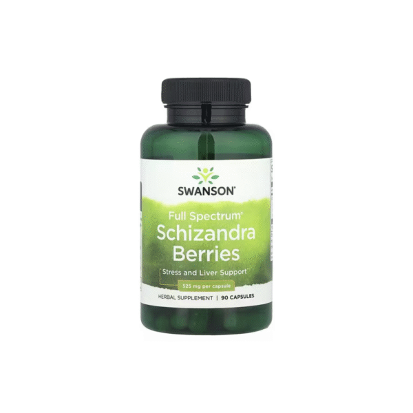 Schizandra berries 90 cápsulas 525mg Swanson