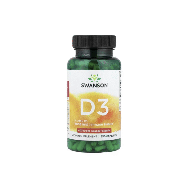 VITAMINA D3 400 UI SWANSON