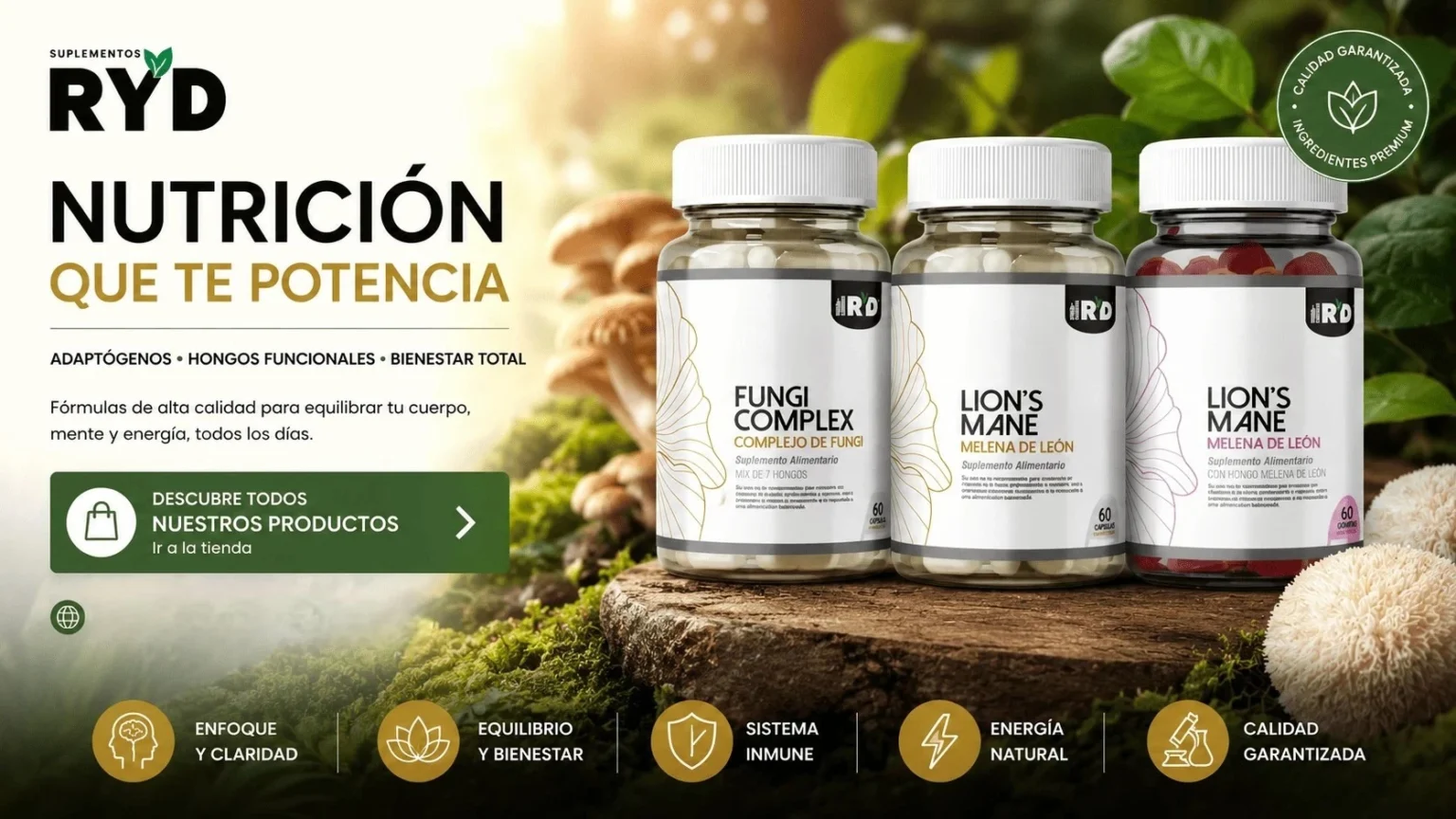 Portada Suplementos RYD - Salud y Bienestar